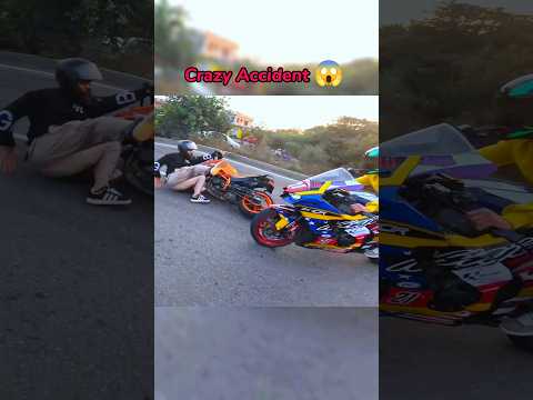 Jannu Stantz Wheelie On Duke 390 🤯 | Speed 170+ Crazy Accident 😱 Zx10r Total Loss 😓#trendingshorts