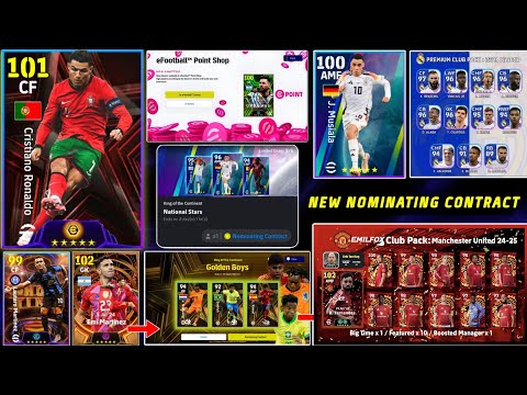 eFootball™ 2025 New Nominating Pack & New Version Update🔥 Free Epics, Coins Events, Campaign