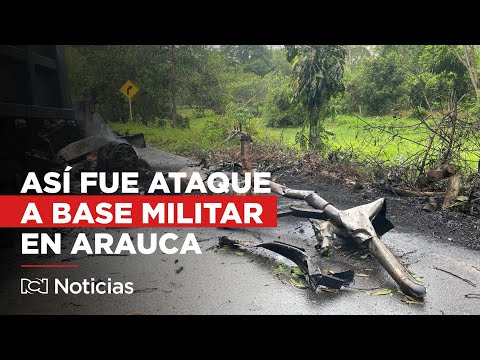 ELN perpetró ataque a base militar desde una volqueta y a pocos metros de un colegio