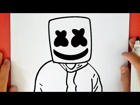 COMO DESENHAR O MARSHMELLO