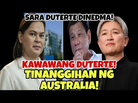 DOBLENG DAGOK ANG INABOT NG DUTERTE‼️DIGONG TINANGGIHAN SARA DINEDMA SA AUSTRALIA‼️ IYAK DDS‼️