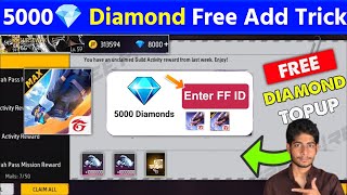 💎 5000 Free Diamonds in Free Fire Trick | How to Get Free diamond in freefire max | Free Diamond App