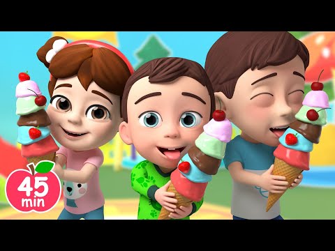 Let's Make an Ice Cream🍨 | Ice Cream Vending Machine +More Newborn Nursery Rhymes & Kids Songs