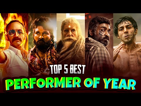 Best Performer Of The Year in Indian Cinema, Kartik Aaryan, Allu Arjun, Vijay Sethupathi, Amitabh,