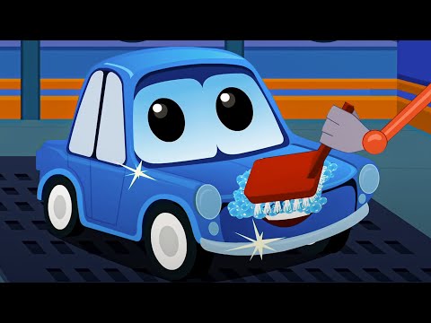 Let's Wash a Car + More Vehicle Songs & Cartoon Videos for Kids