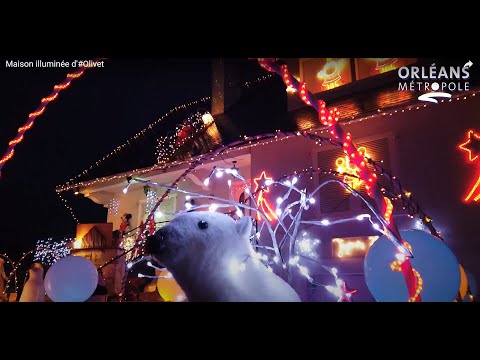 Maison illuminée à #Olivet (2021)
