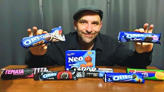ASMR- Trying Greek Oreos And Oreos From The United Kingdom 🇬🇷🇬🇧🍪Fan Mail Unboxing 