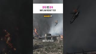 BF6 vs BF4 MBT Law Rocket Test