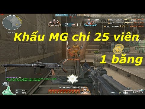 [ Bình Luận CF ] MG13 - Uy lực siêu mạnh - Tiền Zombie v4