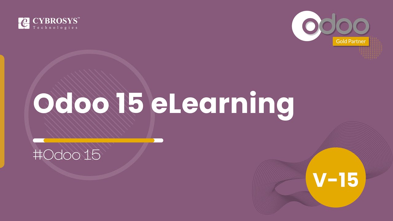 Odoo 15  Advanced Elearning | Best Learning Management System (LMS) | How to Use Odoo LMS | 2/22/2022

The main vision of the module is that it enables the user to manage and publish an E-learning platform in an advanced manner.