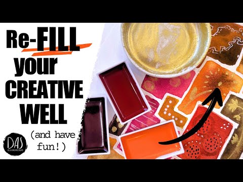 Feeling Empty? Creative Well Dried Up? This Watercolor Painting Helped Me Find My Flow Again.