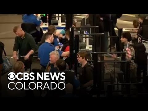 A minor security breach slowed things down for travelers at Denver International Airport