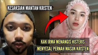 INI ALASAN KAK IRMA KEMBALI KE ISLAM SETELAH DI MURTADKAN EDIS TV.
