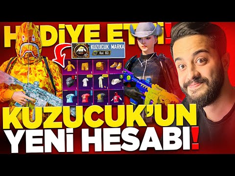 KUZUCUK UN FULL BAPE YENİ HESABI! (HEDİYE ETTİ) PUBG Mobile