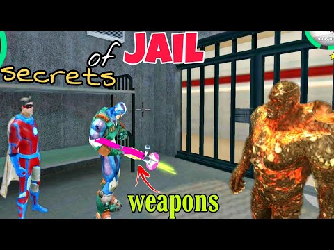 rope hero vice town game | rope hero game | amazing tricks of jail | rope hero vice town | #ropehero