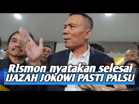 Usai gelar perkara‼️ Rismon tegaskan IJAZAH JOKOWI  ITU PALSU