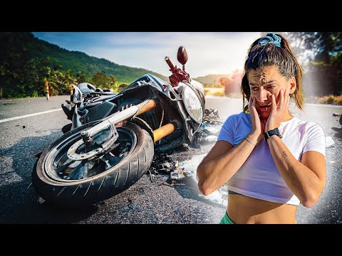 J'AI RÉCUPÉRÉ UNE MOTO ACCIDENTÉE !