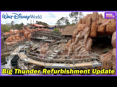 Big Thunder Mountain Railroad Refurbishment Update 2/22/25 - Walt Disney World