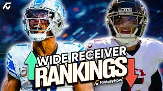 LIVE: 2026 Fantasy Football Redraft WR Rankings | FantasyNow+
