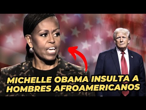 TRUMP SUBE ENTRE AFROAMERICANOS Y MICHELLE OBAMA EXPLOTA DE RABIA