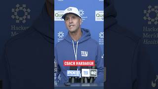 Coach Harbaugh on the team’s goals moving forward #giants #nfl #football #shorts #coacharbaugh