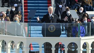 Jan. 20, 2021: Inaugural Ceremonies for Joe Biden