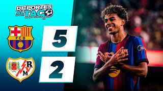 ✅ El CONJUNTO BLAUGRANA GOLEÓ 5-2 a los FRANJIRROJOS y es LÍDER del TORNEO