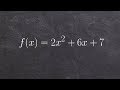 Completing the Square Concepts