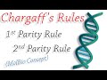 DNA Structure and Parity Rules