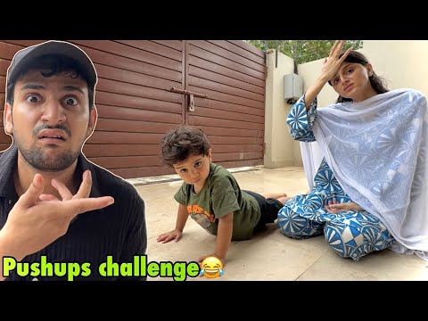 Ye kese pushups marraha hai😧 | kis ne sikhaya isse ye?😂