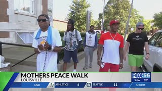Peace walk held in remembrance of pair of mothers fatally shot in Louisville