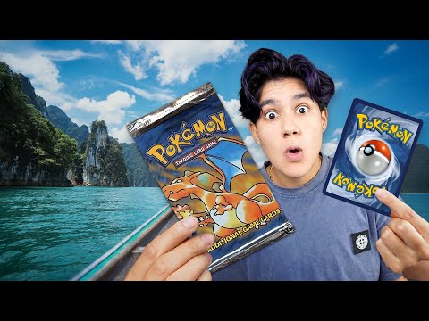 Opening Pokémon Cards ALL AROUND THAILAND! (3 Week Thailand Vlog + Pack Opening)