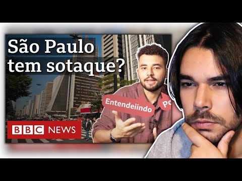 Português reage a SOTAQUE PAULISTANO