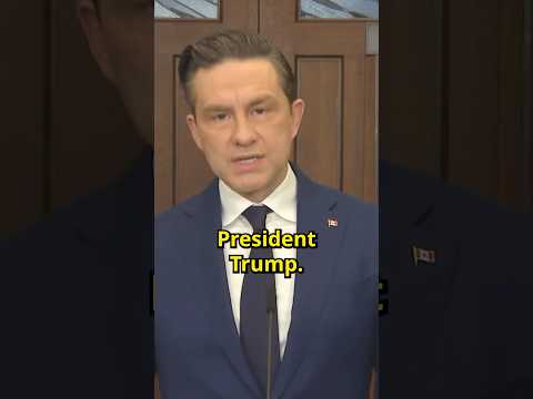 Pierre Poilievre RESPONDS to Donald Trump's TARIFFS on Canada | March 4, 2025