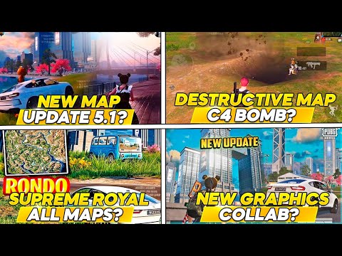 NEW RONDO MAP - SUPREME ROYALE GAMEPLAY REVEALED IN PUBG MOBILE