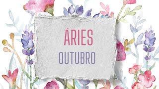 ARIES ♈ - OUTUBRO - CAIU A FICHA DE QUEM PRESTA OU NÃO. VIDA NOVA E PRÓSPERA 