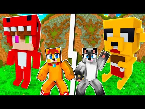 ¡BATALLA de ESTATUAS de los COMPAS en MINECRAFT!