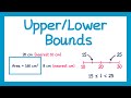 Upper and Lower Bounds Concepts