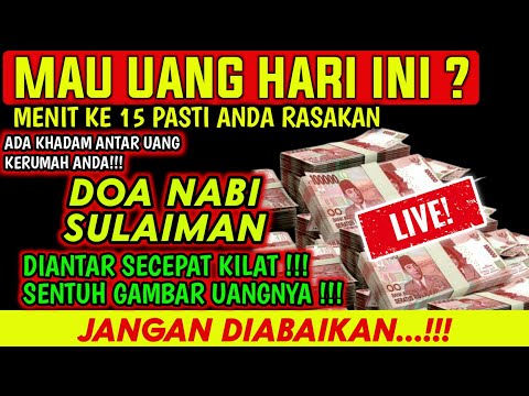 🔴 BARU TERJADI ‼️REZEKI MENGALIR TIADA HENTI, DOA CEPAT KAYA, PEMBUKA REZEKI, DOA NABI SULAIMAN
