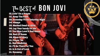 Bonjovi Livin'On A Prayer Always You give Love a Bad Name Bed of Roses Blaze of Glory Bad Medicine