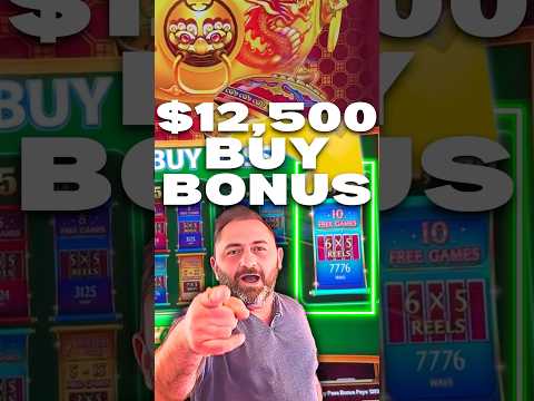 $12,500 BONUS BUY ON DANCING DRUMS GOLDEN DRUMS FOR A MASSIVE JACKPOT🎰#shorts #fyp #casino