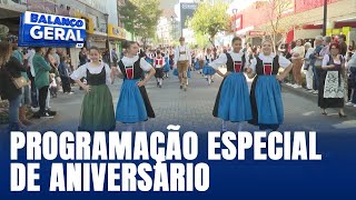 Aniversário de 175 anos de Blumenau terá programação especial