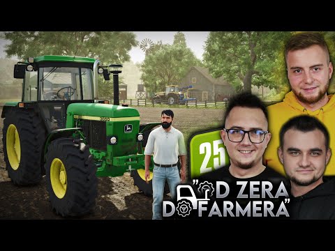 ZAORALIŚMY GOSPODARSTWO!? "od Zera do Farmera" FS25 #6😍 Siewy i Orki Ręce Pełne Robotki ✅ MafiaSolec