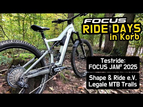 Das neue FOCUS JAM2 2025 | FOCUS RIDE DAYS auf den legalen Mountainbike Trails in KORB