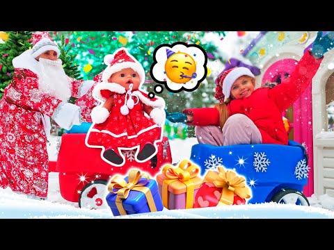 Ayudantes de Santa. Vídeo para niños. La vida de juguetes.