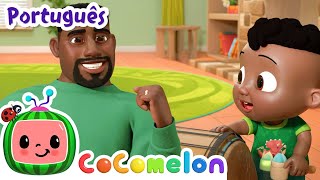 Os instrumentos da África com o papai 🎶músicas Infantis e Desenhos Animados | CoComelon!