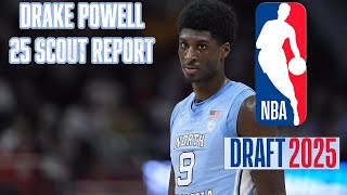 Drake Powell NBA Draft Scouting Report 2025