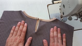 What people don't know about neckline sewing. Sewing secrets.