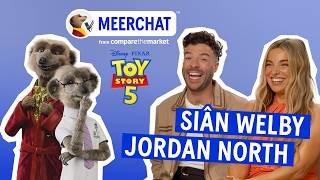 Meerchat: Aleksandr meets stars of Toy Story 5, Jordan North & Sian Welby