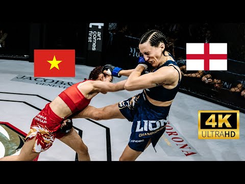 20 Phút Rung Chuyển Trà My KHẮC CHẾ HOÀN TOÀN tay đấm nước Anh trên sàn MMA